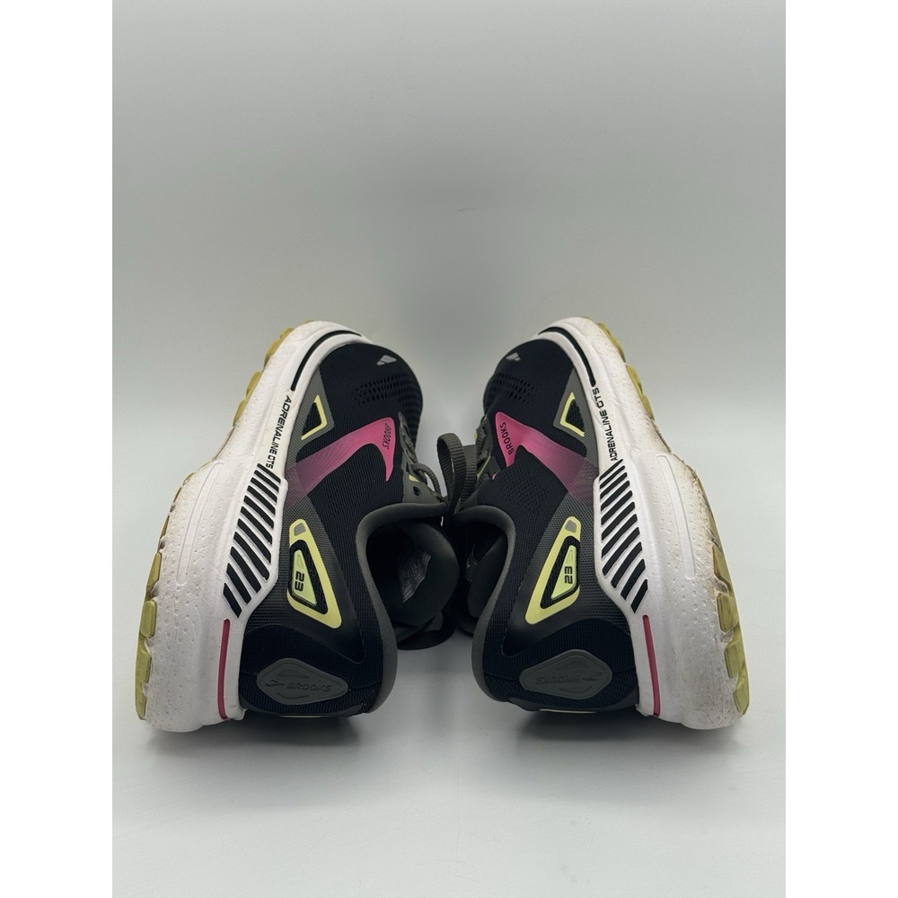 Brooks Womens Adrenaline GTS 23 1203811B037 Black Running Shoes Sneakers Size 10 - Picture 8 of 14